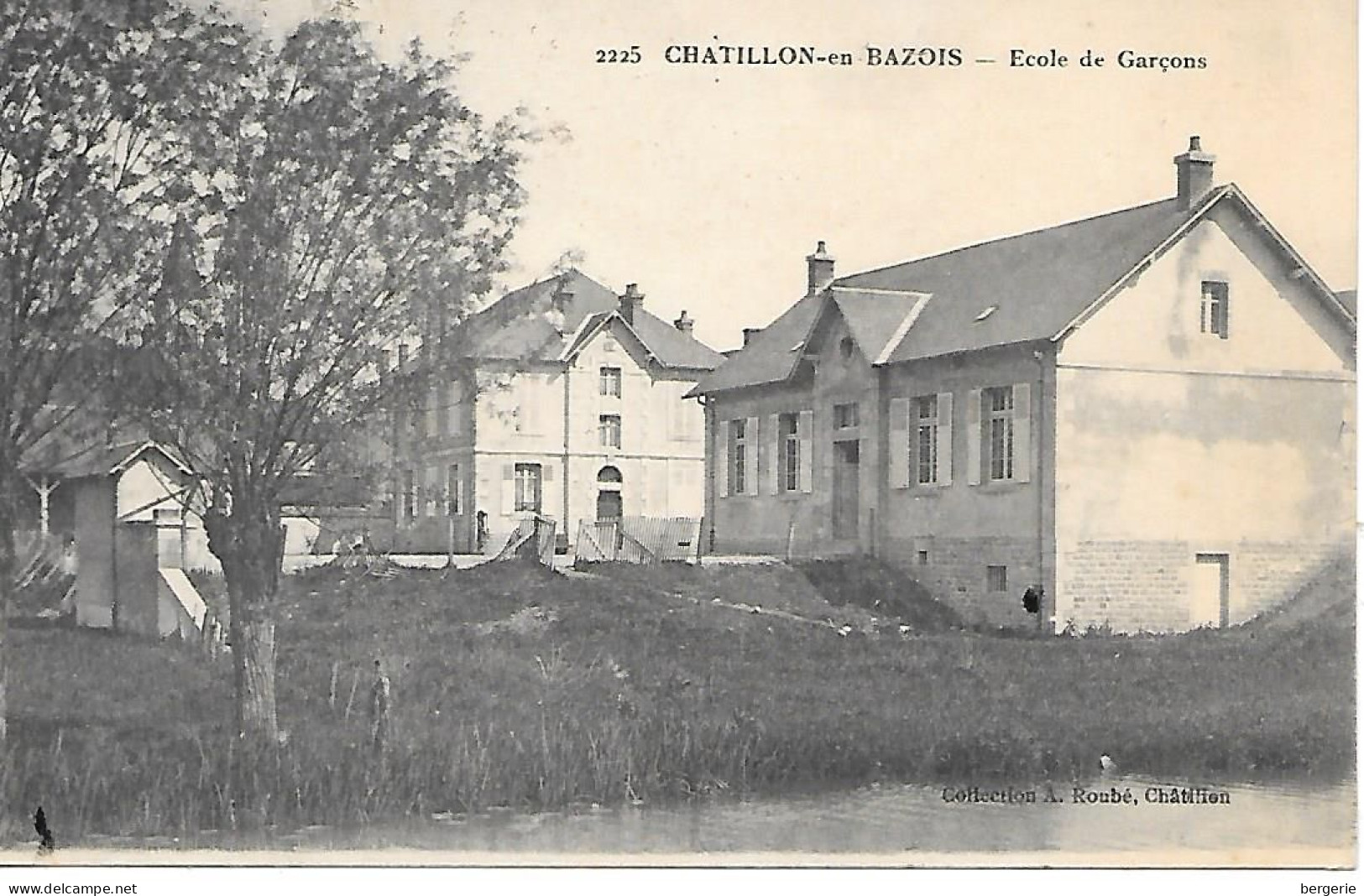 C/224                52    Chatillon En Bazois     -    école De Garçons - Chatillon En Bazois