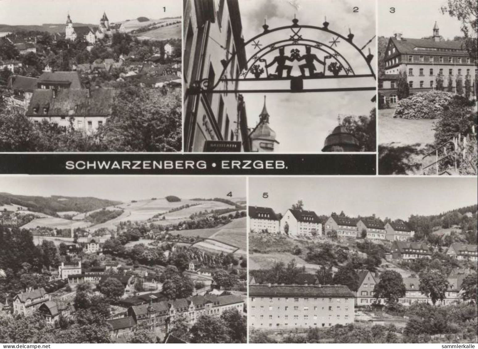 126812 - Schwarzenberg / Erzgebirge - 5 Bilder - Schwarzenberg (Erzgeb.)
