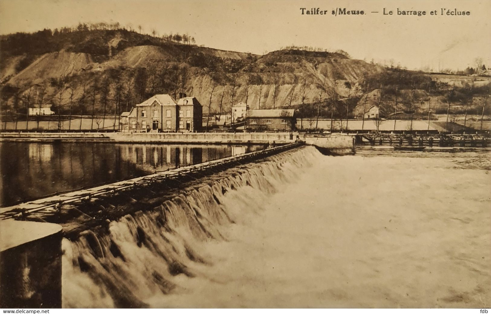 Tailfer Sur Meuse - Lustin - Le Barrage Et L'écluse - Profondeville