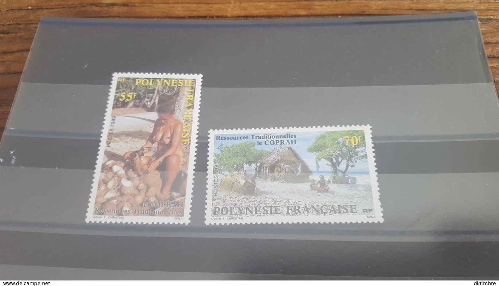 LOT660141 TIMBRE DE COLONIE POLYNESIE NEUF** N°326/327 - Collections, Lots & Series