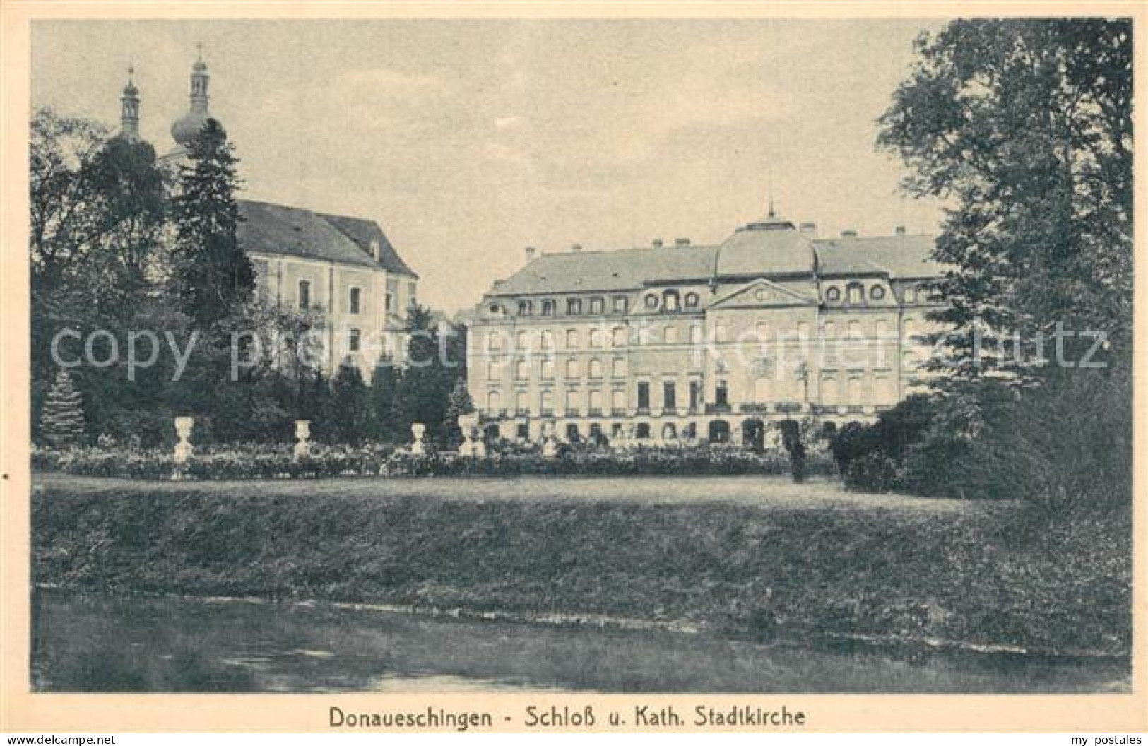 73564760 Donaueschingen Schlo? Und Stadtkirche Donaueschingen - Donaueschingen