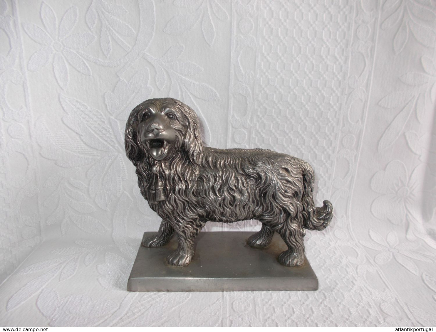 Hund Figur Zinn. Vintage - Andere & Zonder Classificatie