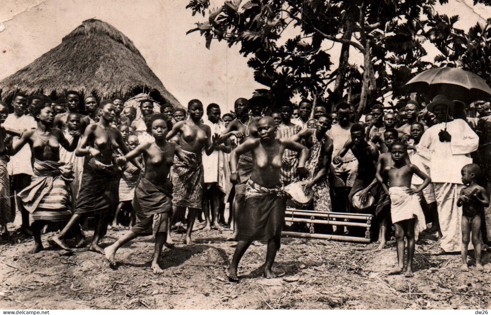 Ethnologie Afrique: Dahomey, Danses Près De Porto Novo - Collection G. Labitte - Carte N° 6 - Afrika