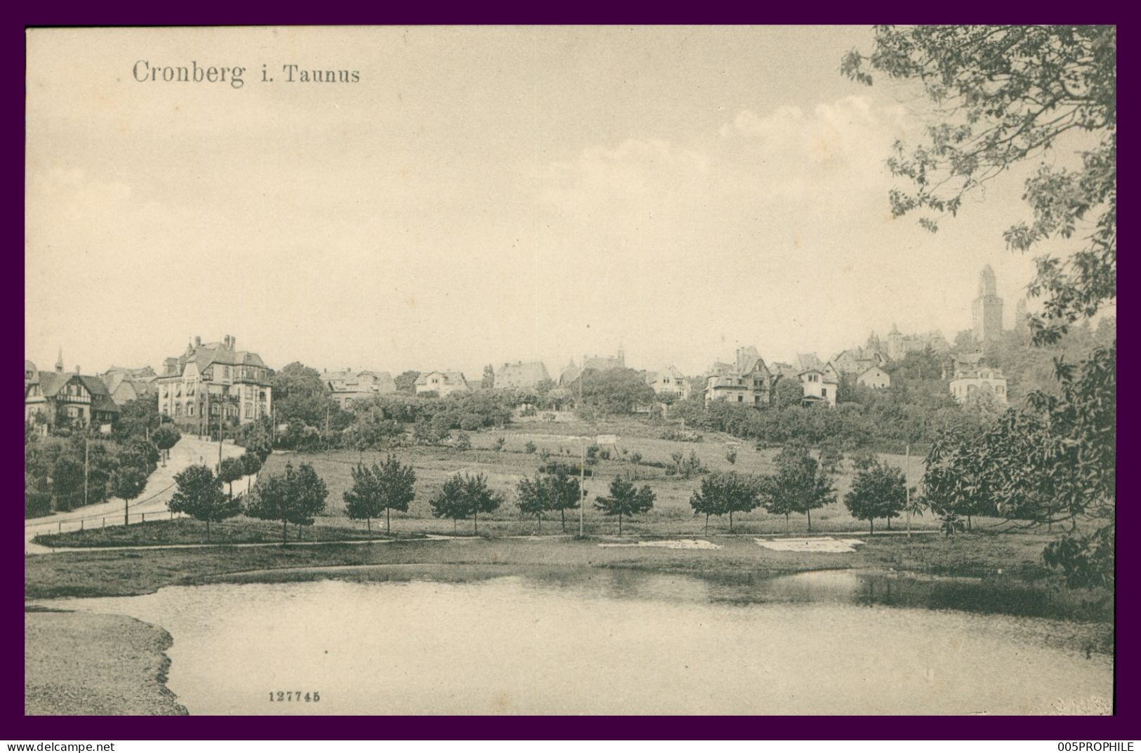* Cronberg I. Taunus * Kronberg - Vue Générale - 1919 - Kronberg