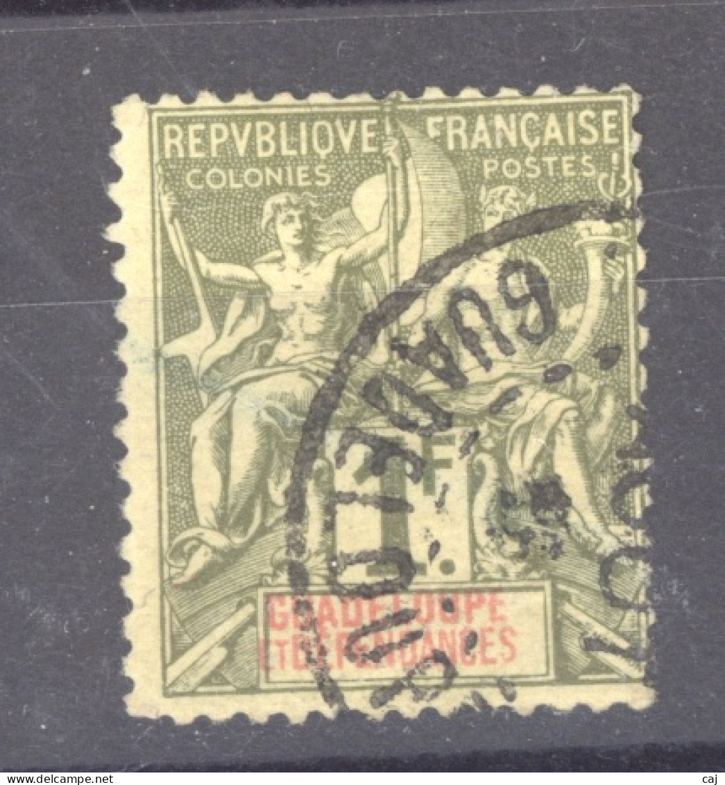 Guadeloupe  :  Yv  39  (o)        ,    N2 - Used Stamps