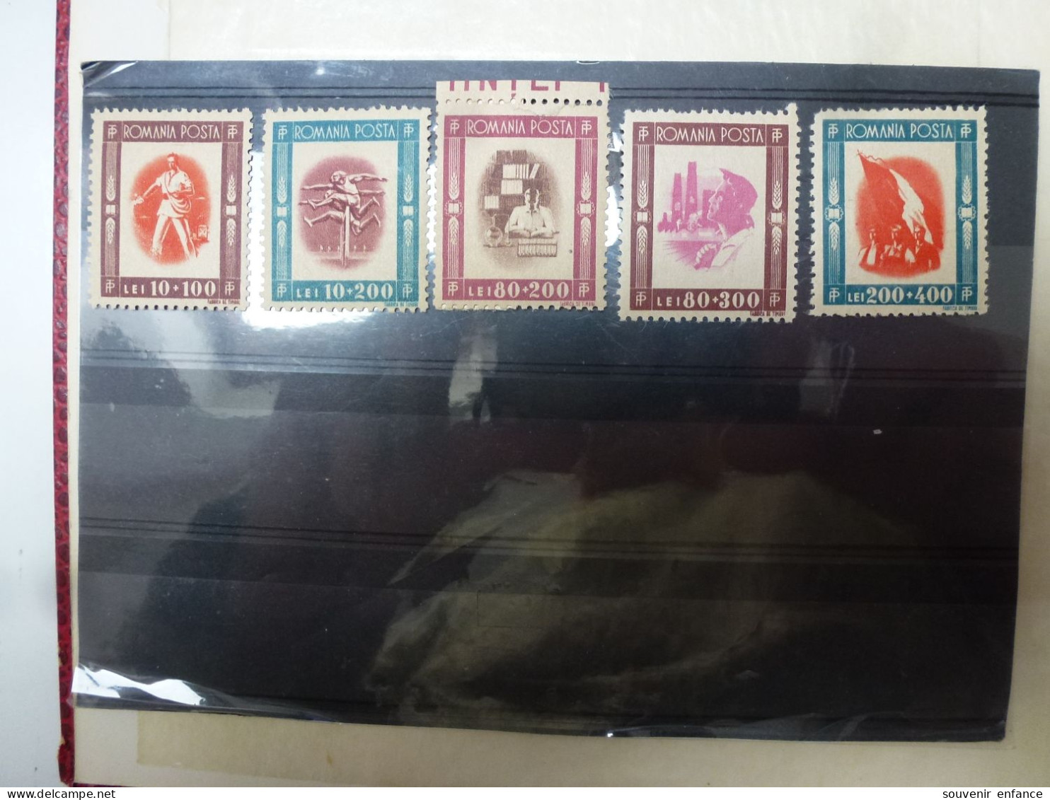 1946 Série N° 993 à 997 Neuf ** Sans Charnière Roumanie Romania - Unused Stamps
