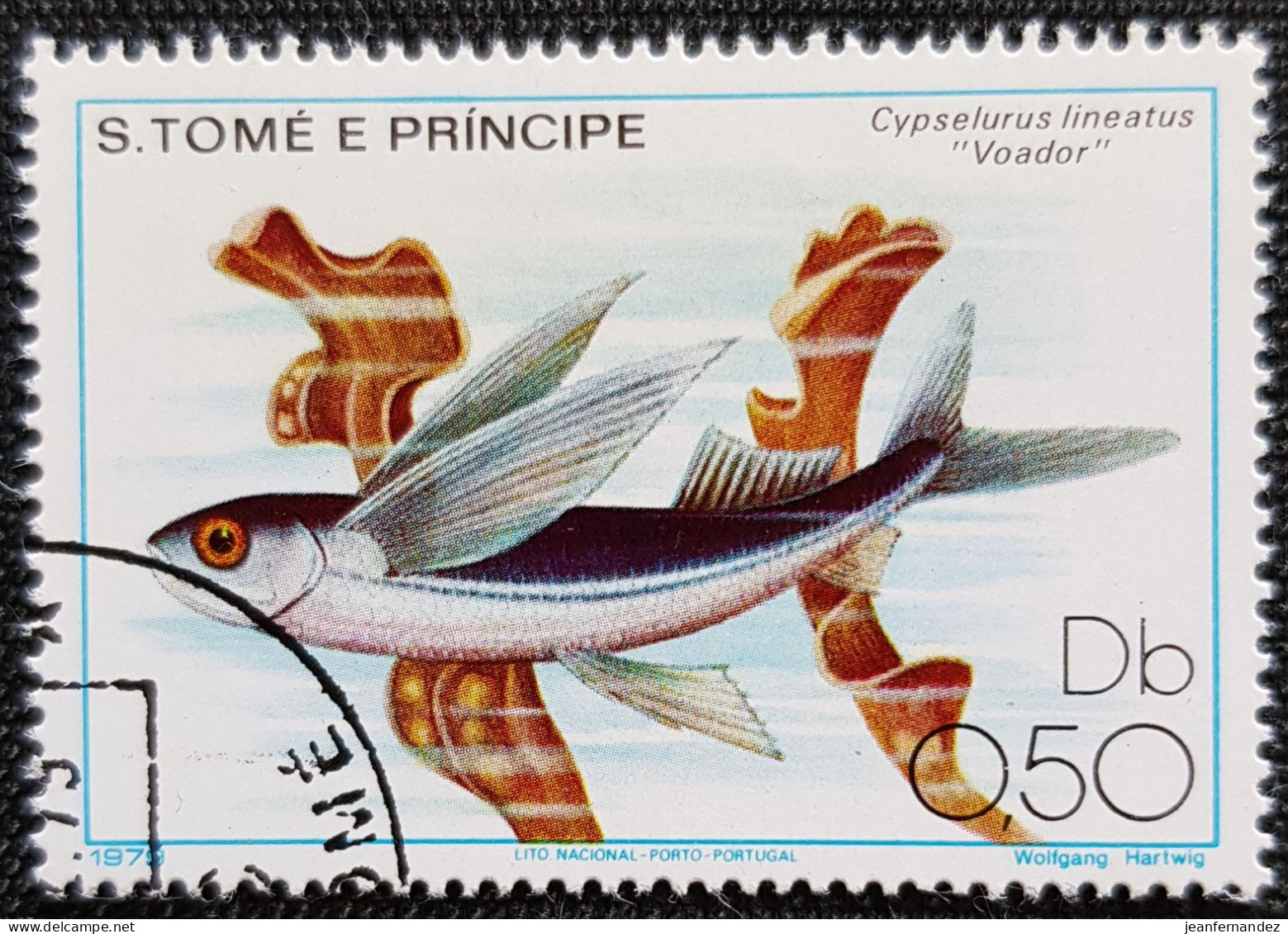 Sao Tome Et Principe 1979 Fish Stampworld N° 639 - São Tomé Und Príncipe