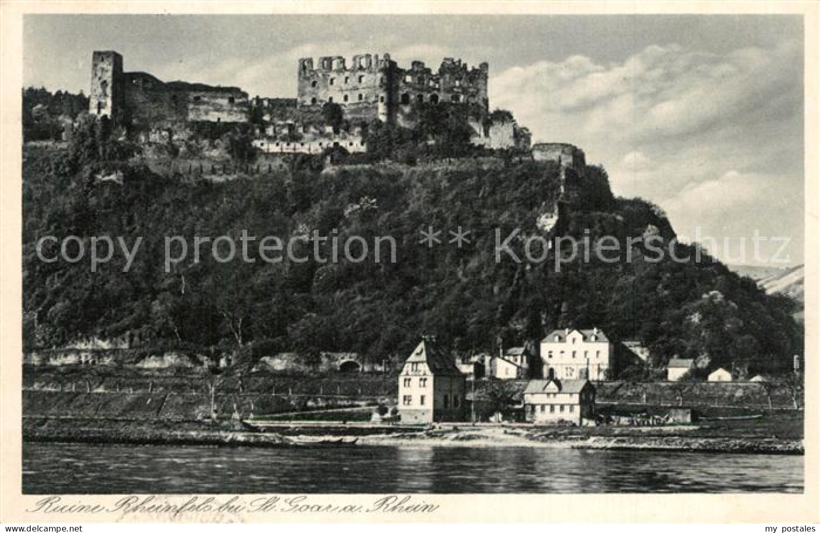 73564099 St Goar Ruine Rheinfels St Goar - St. Goar