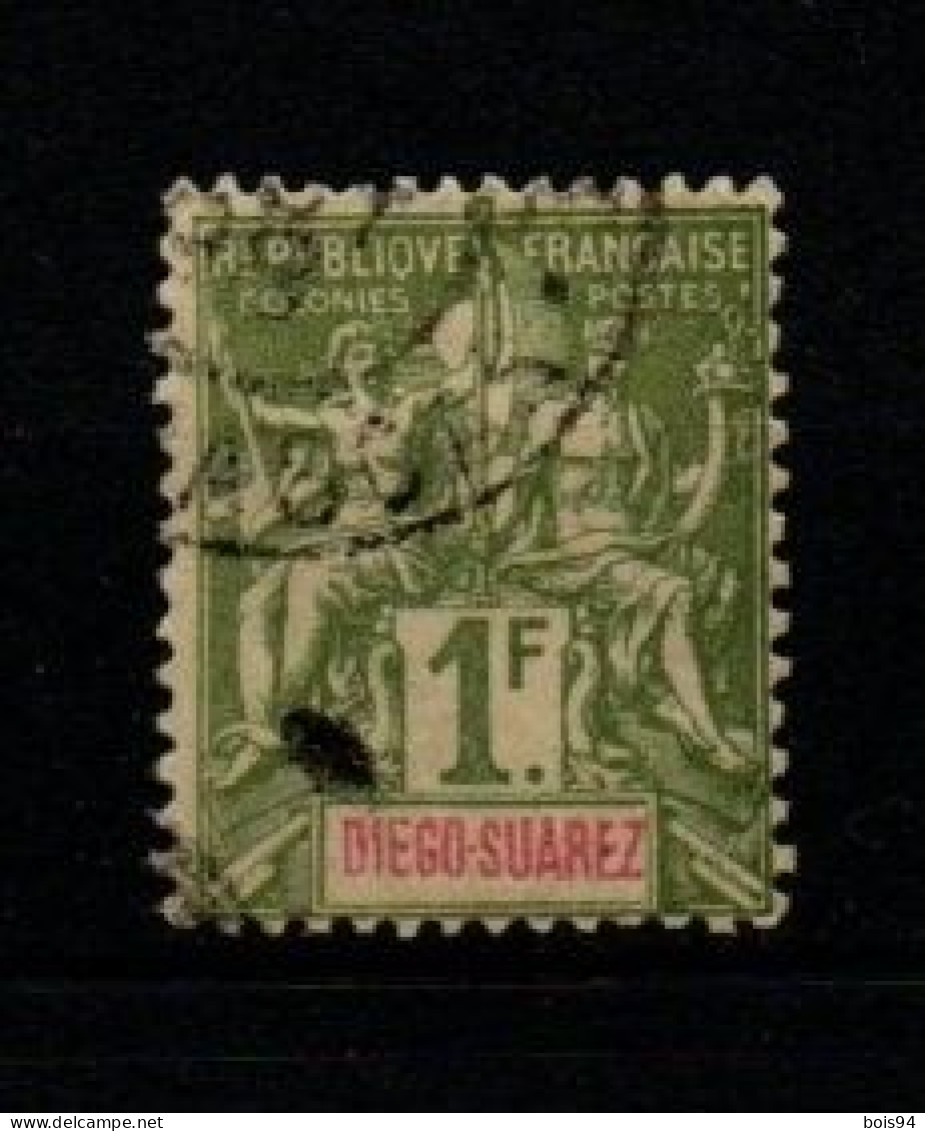 DIEGO-SUAREZ   1893 .  N°  50 . Oblitéré . - Used Stamps