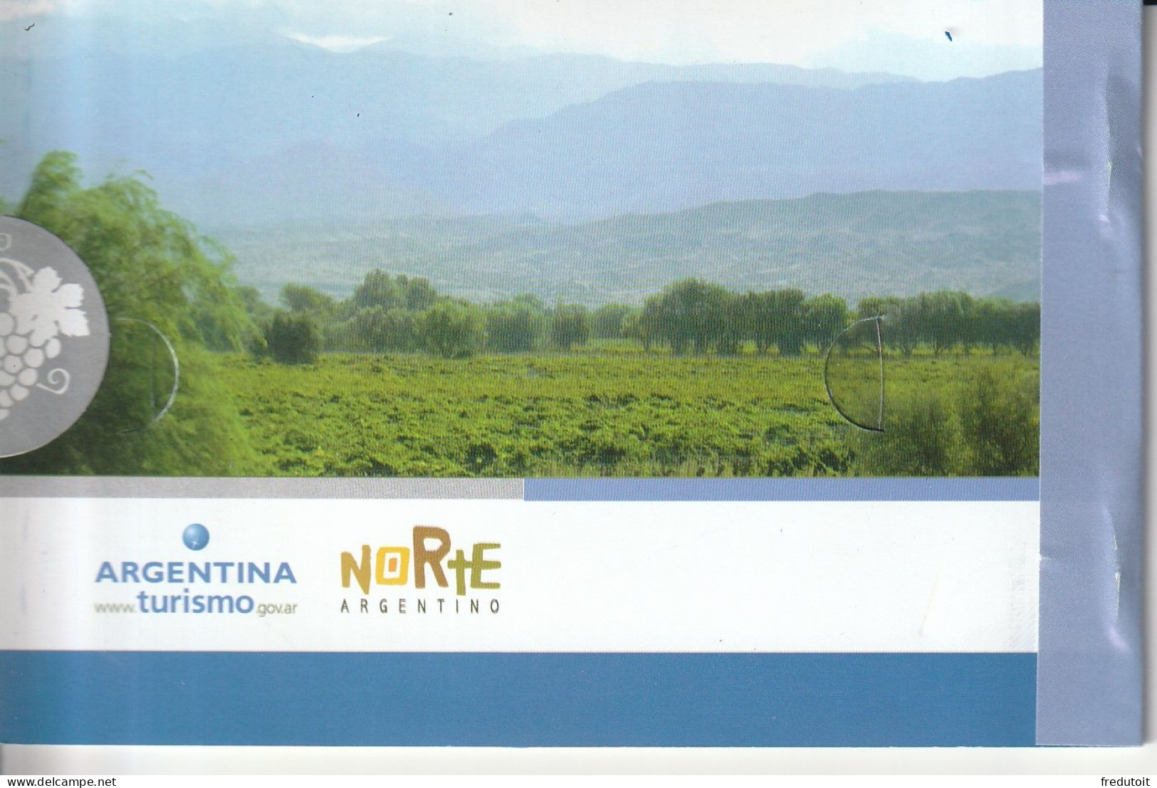 ARGENTINE - CARNET N°C2651 ** (2007) Paysages Et Vignobles - Booklets
