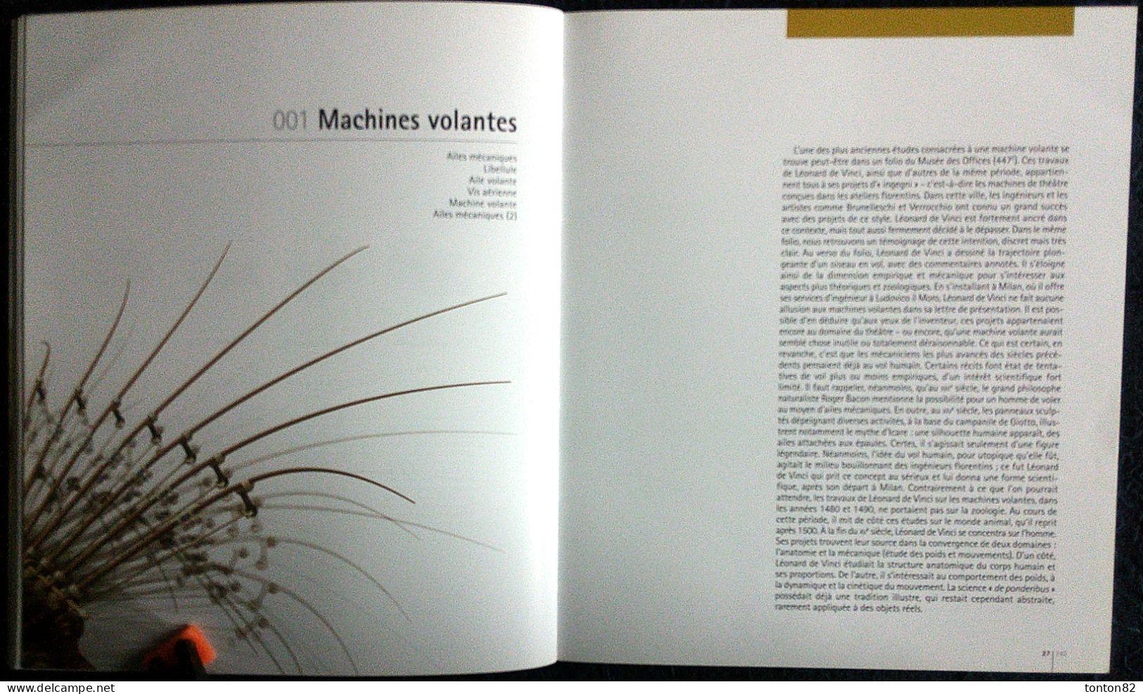 Les MACHINES De LÉONARD DE VINCI - Secrets Et Inventions Des Codex - Éditions GRÜND - ( 2005 ) . - Sciences