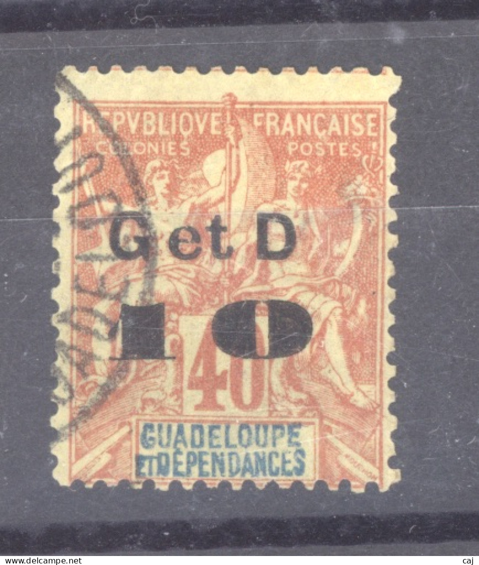 Guadeloupe  :  Yv  46d  (o) - Used Stamps