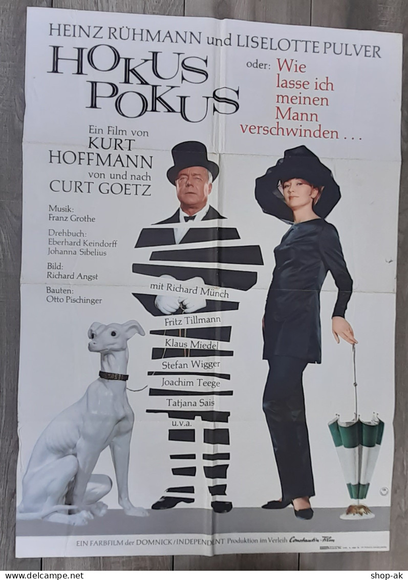 C4855/ Kinoplakat Hokus Pokus Heinz Rühmann L. Pulver  Movie Poster - Affiches & Posters