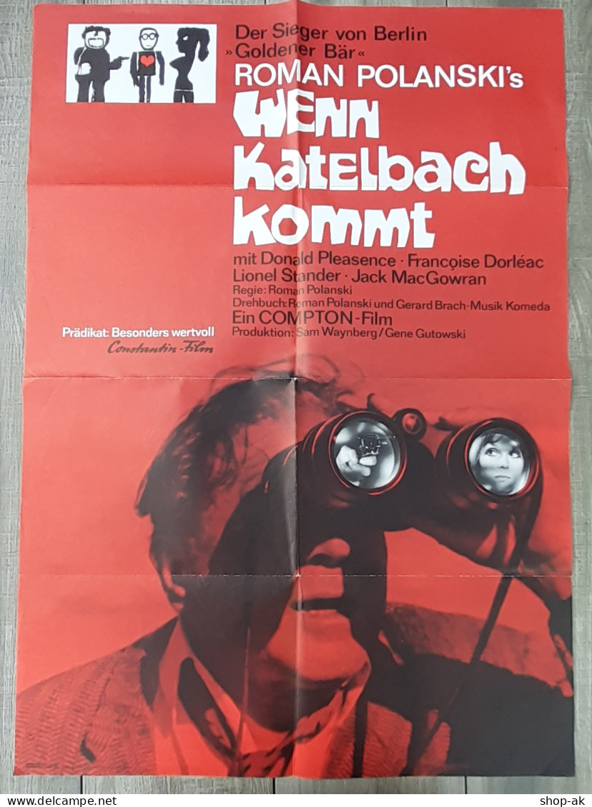 C4877/ Kinoplakat Wenn Katelbach Kommt  Roman Polanski  Movie Poster  - Affiches & Posters