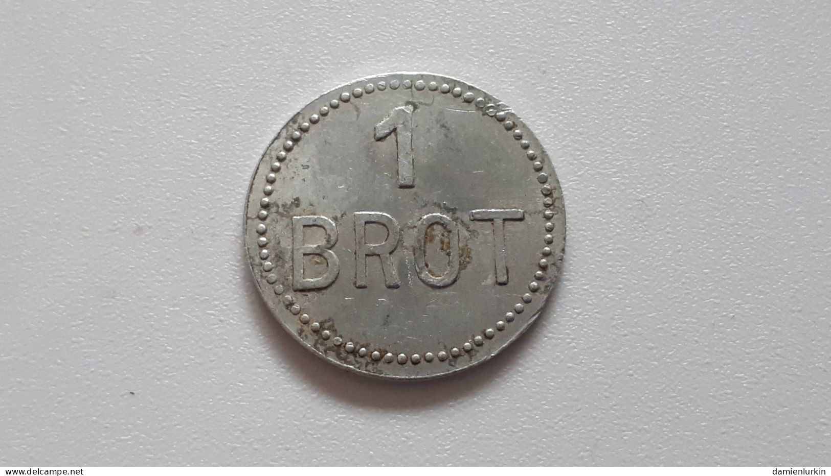 ALLEMAGNE ? PAYS-BAS ? BELGIQUE ? SUISSE ? FRANCE ? AUTRICHE ?.... JETON 1 BROT - Monedas / De Necesidad