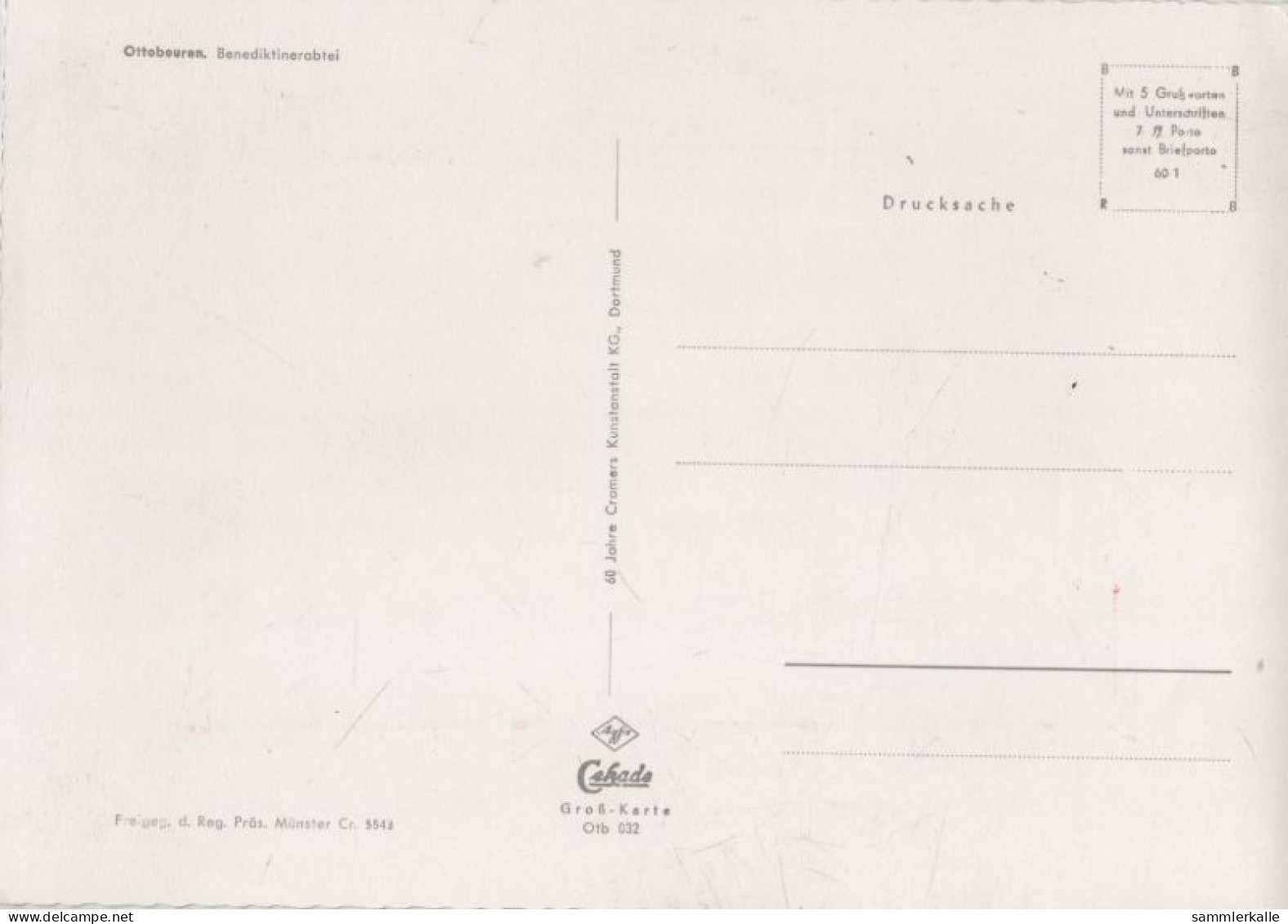 9001977 - Ottobeuren - Benediktinerabtei - Mindelheim