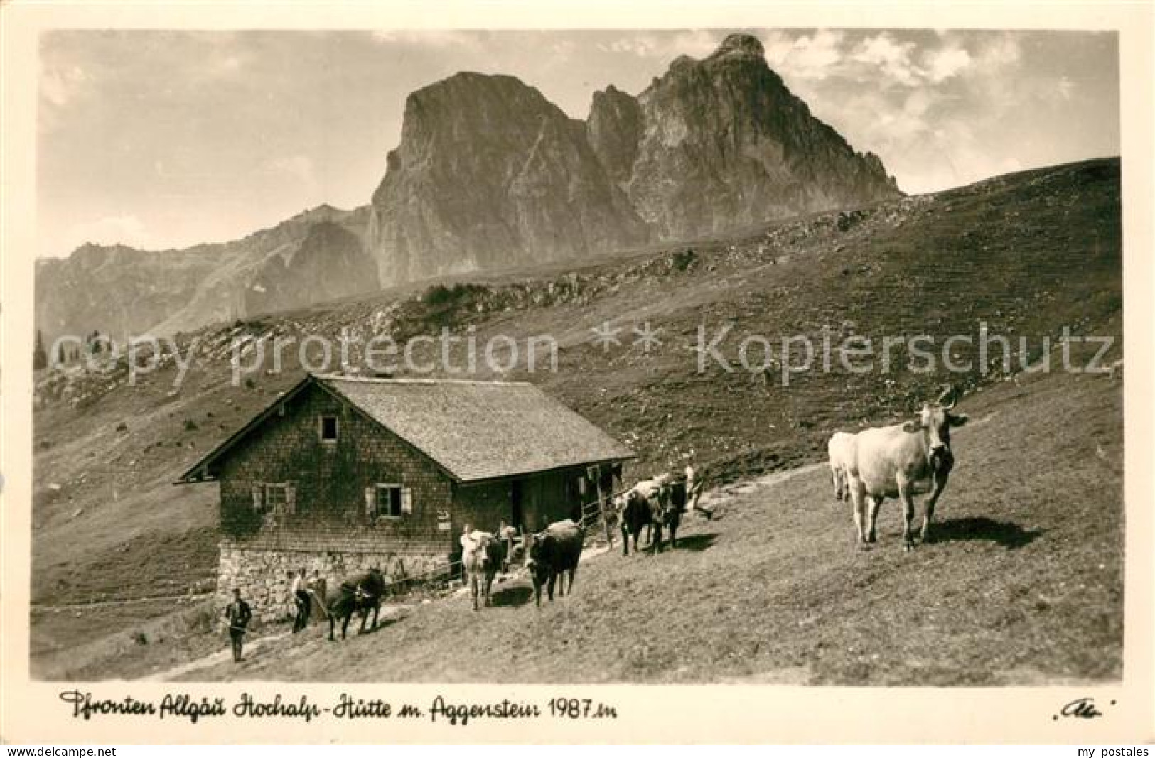 73561571 Pfronten Hochalp-H?tte Mit Aggenstein Pfronten - Pfronten