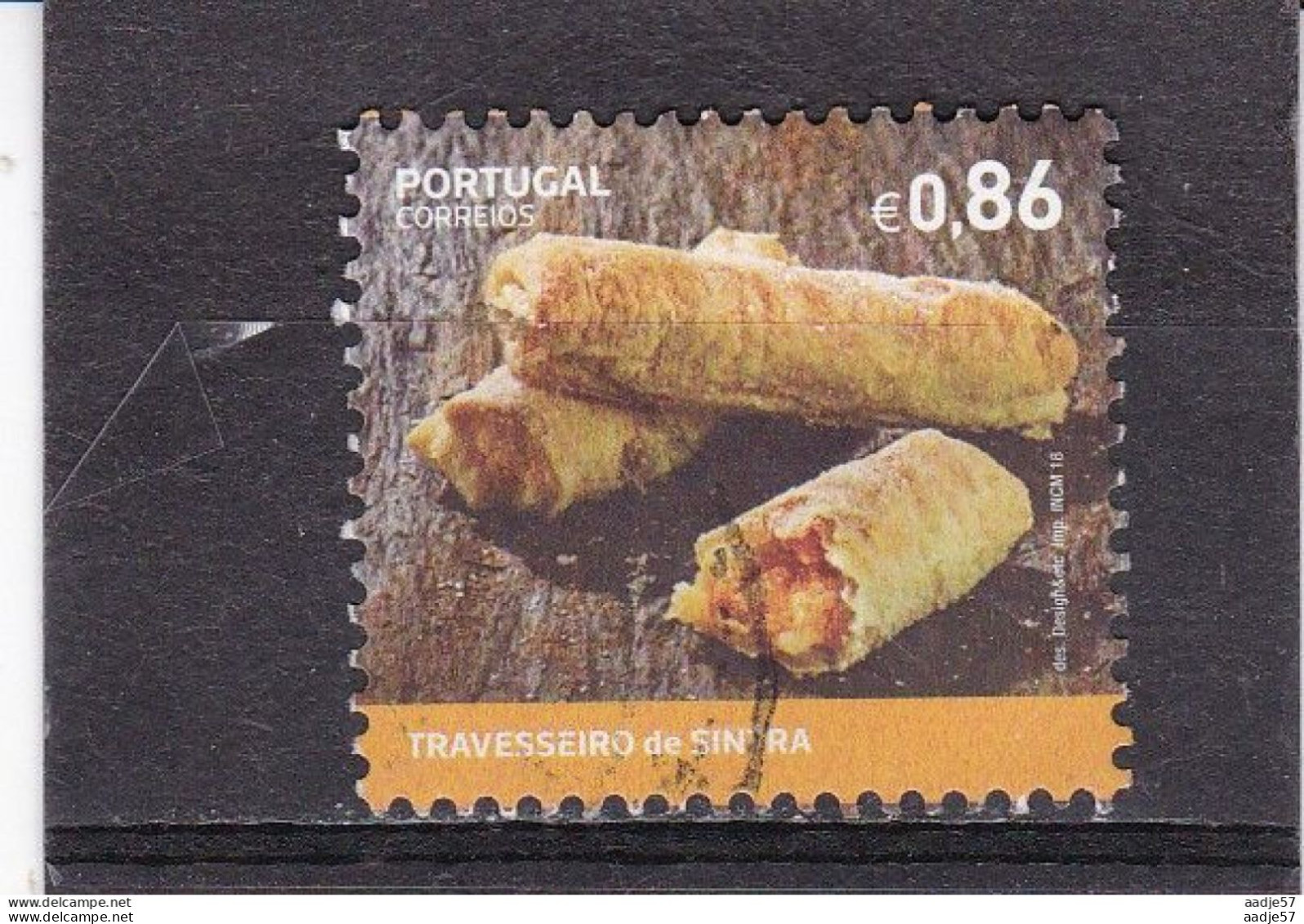 PORTUGAL YT 4324 - GASTRONOMIE DESSERT TRAVESSEIRO Used - Usati