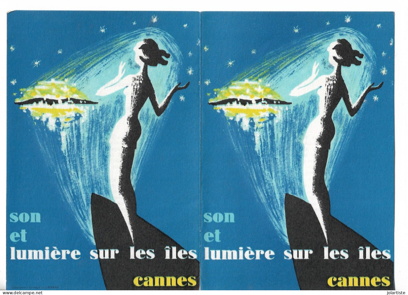 Cannes Prospectus Son Et Lumiere Sur Les Iles Imprimerie Devaye Cannes N0169 - Sonstige & Ohne Zuordnung