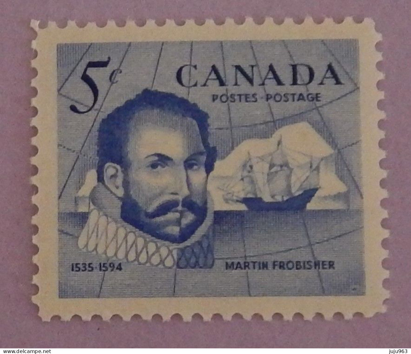 CANADA YT 335  NEUF**MNH " M.FROBISHER" ANNÉE 1963 - Neufs