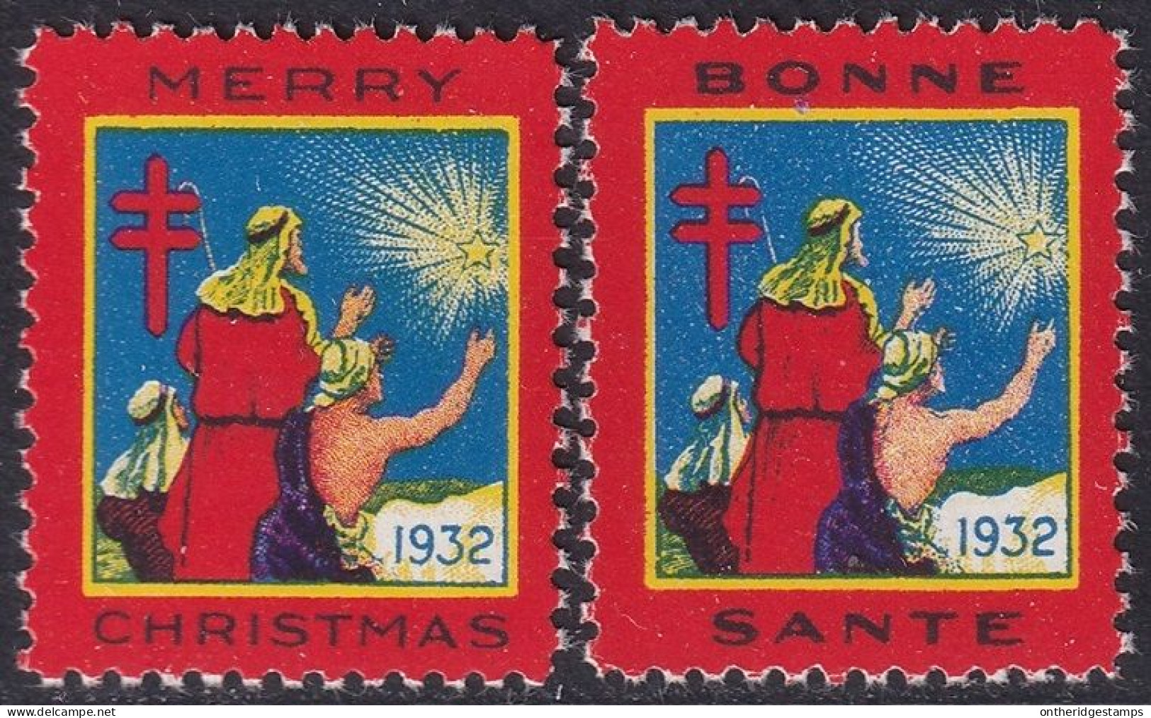 Canada 1932  Christmas Seal Set MNH** - Werbemarken (Vignetten)