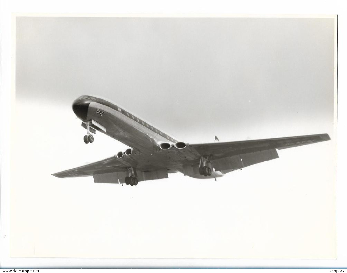 MM0410/ Flugzeug BEA  Foto 24 X 18 Cm 70er Jahre - Other & Unclassified