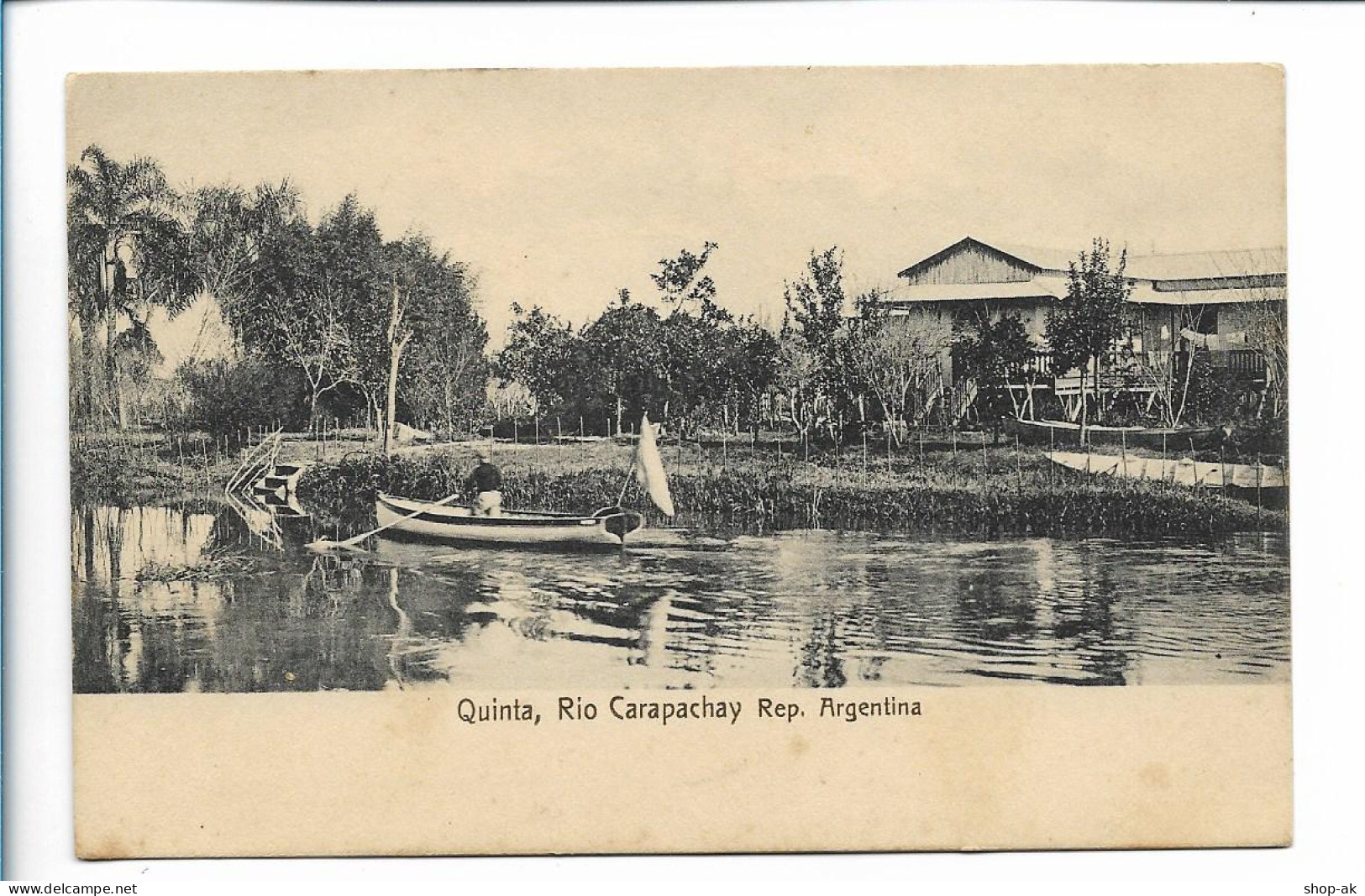 V3557/ Quinta  Rio Carapachay  Argentinien AK Ca.1900  - Argentinië