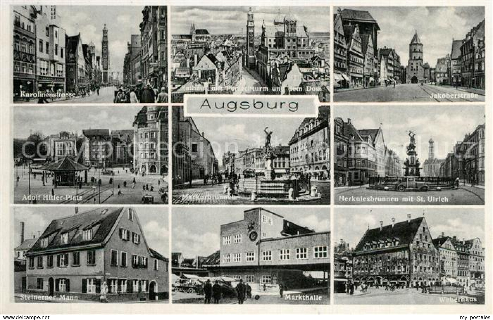 73560910 Augsburg Sehenswuerdigkeiten Der Stadt Innenstadt Augsburg - Augsburg