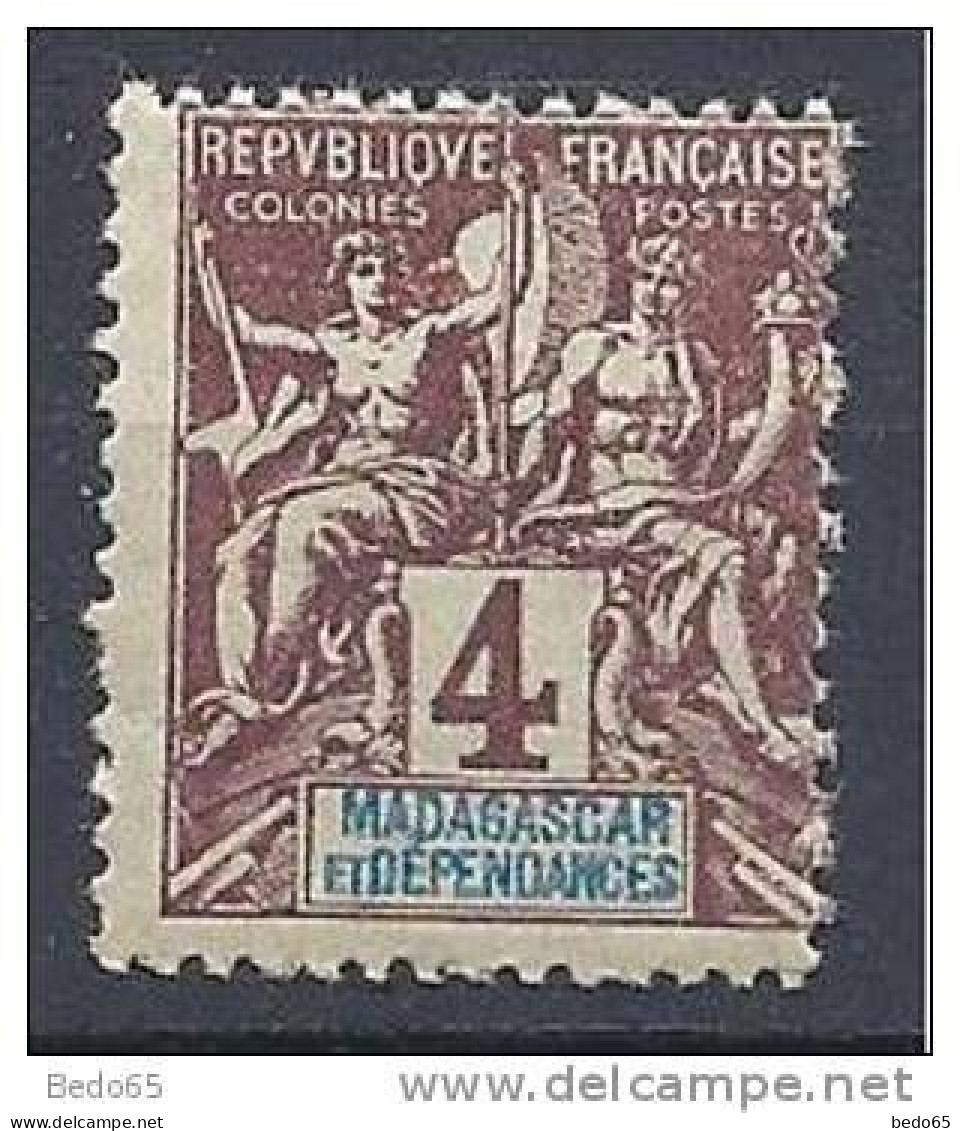 MADAGASCAR TYPE GROUPE   N° 30 NEUF** LUXE - Autres & Non Classés