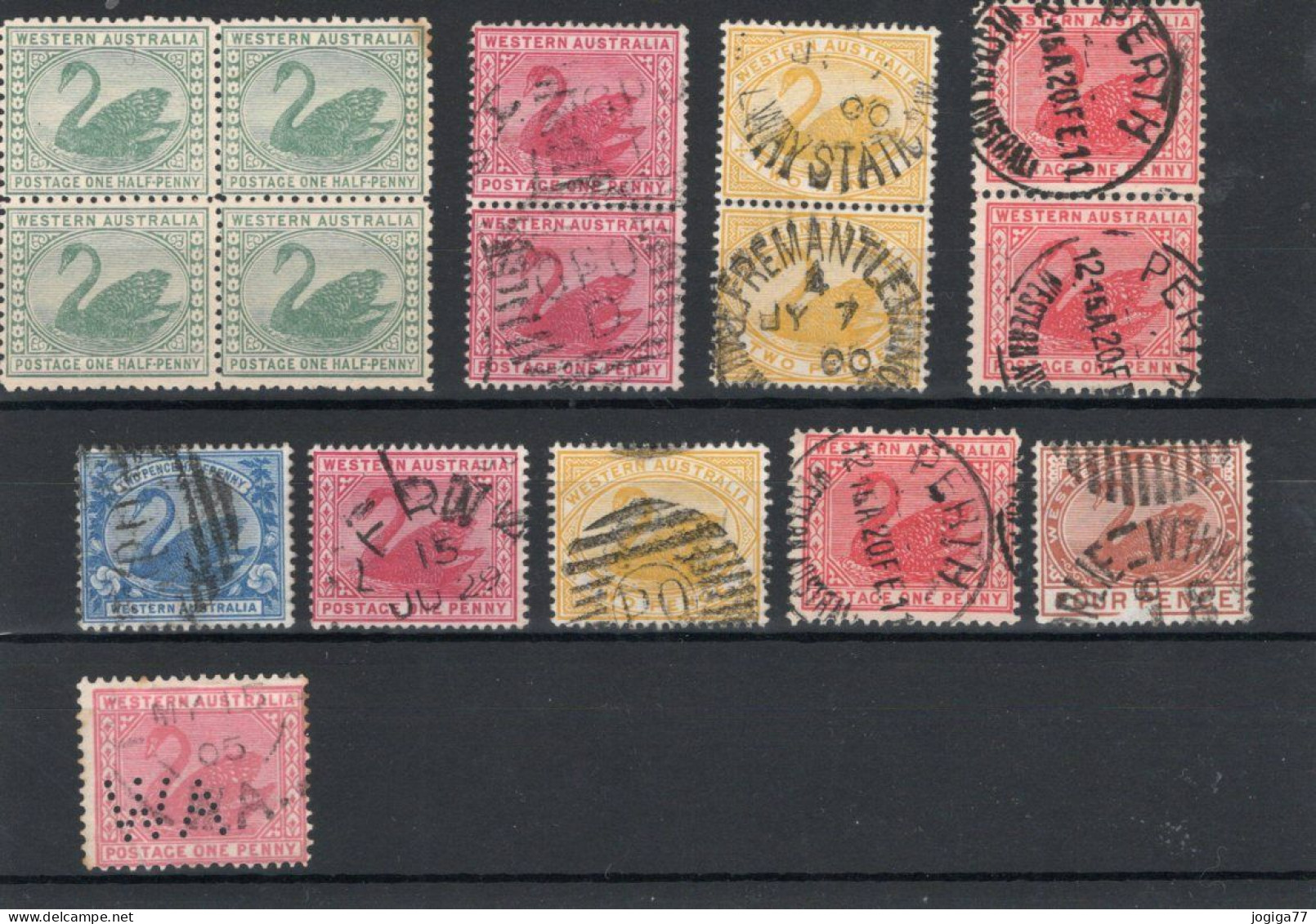 Western Australia - Lot Oblitérés - Used Stamps