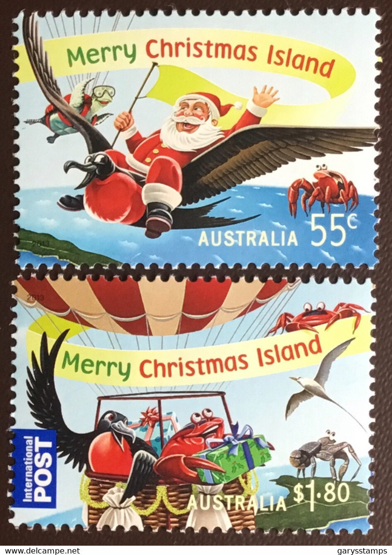 Christmas Island 2013 Christmas Birds Crabs MNH - Christmaseiland