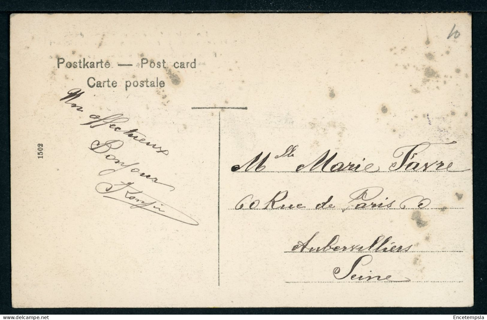 CPA - Carte Postale - Douaniers Français Et Allemands Près Des Poteaux Frontière à Igney Avricourt (CP24477OK) - Aduana