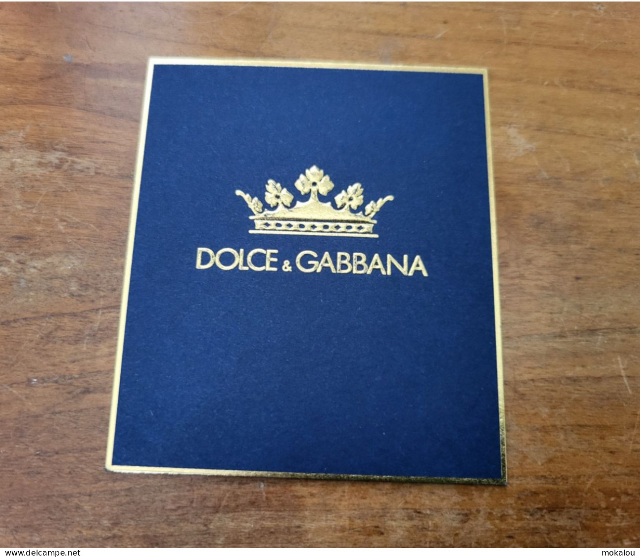 Carte Dolce & Gabbana - Modernes (à Partir De 1961)