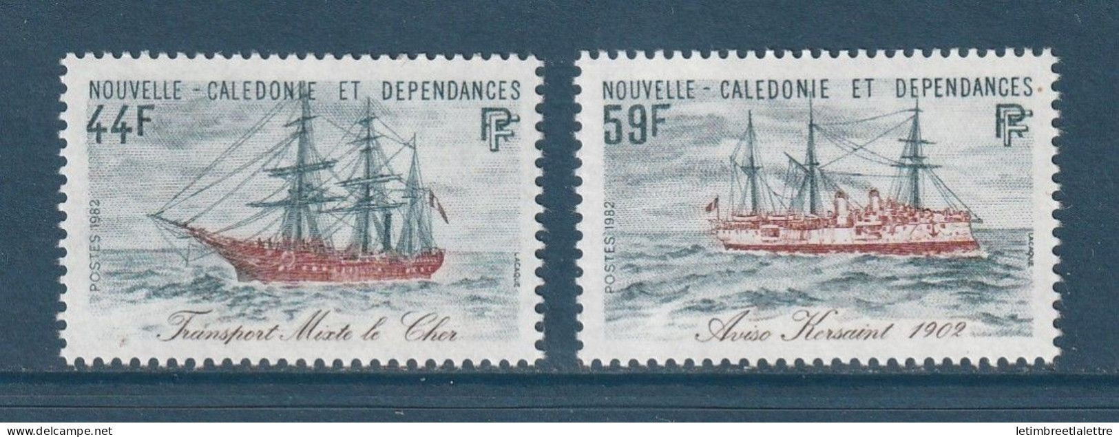 Nouvelle Calédonie - YT N° 459 Et 460 ** - Neuf Sans Charnière - 1982 - Nuovi