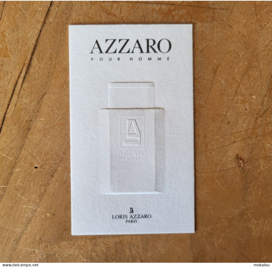 Carte Azzaro Pour Homme - Modern (ab 1961)