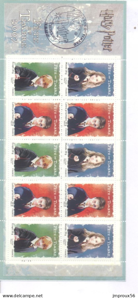 BC4024a  Harry Potter Fete Du Timbre 2007 - Tag Der Briefmarke