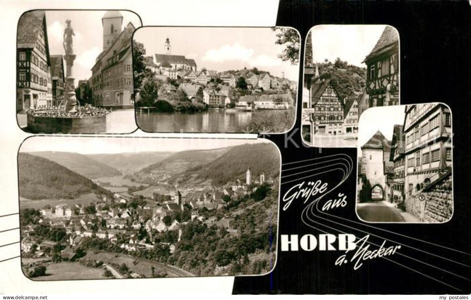 73560364 Horb Neckar Stadtansichten Horb Neckar - Horb