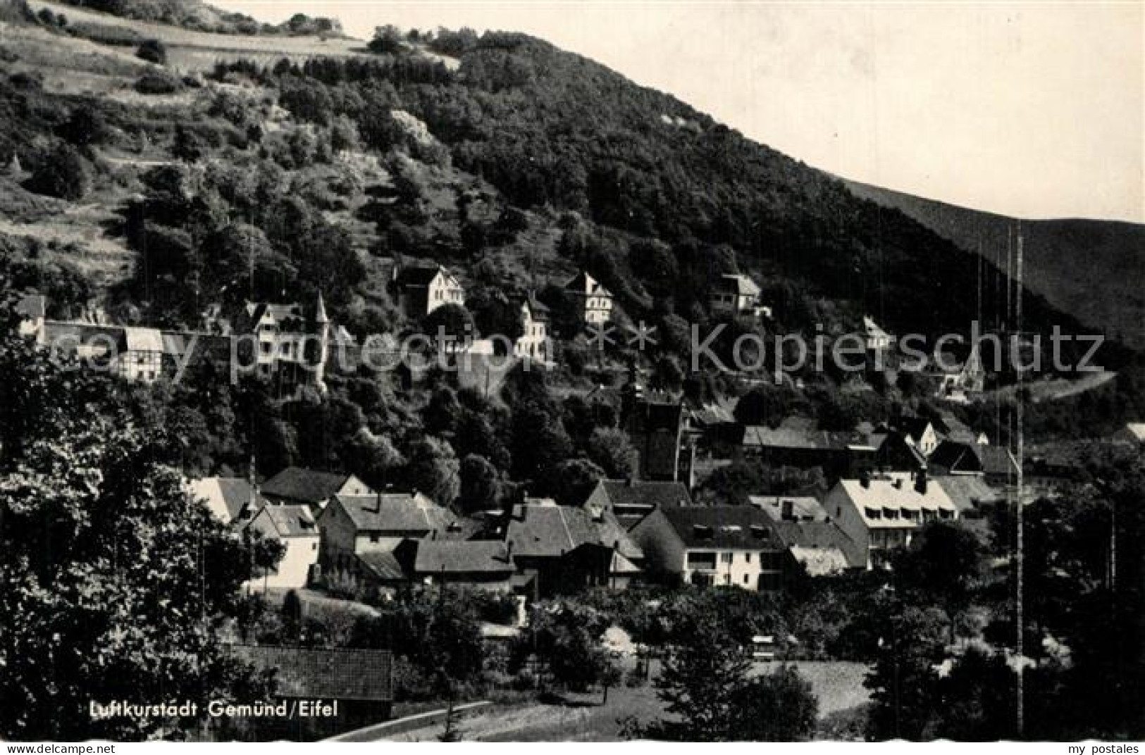 73560312 Gemuend Eifel Panorama Gemuend Eifel - Schleiden