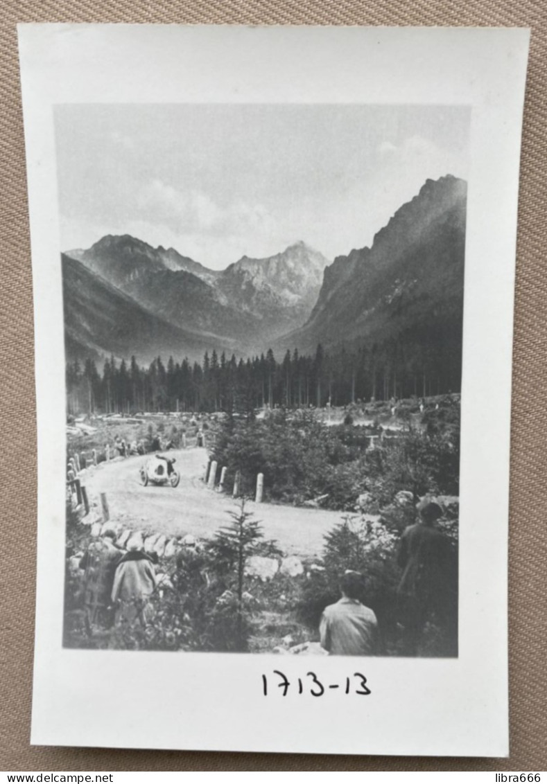 1928 - Tatra Rally POLAND, Jan Ripper - 15 X 10 Cm (REPRO PHOTO !  Zie Beschrijving, Voir Description, See Description)! - Sports