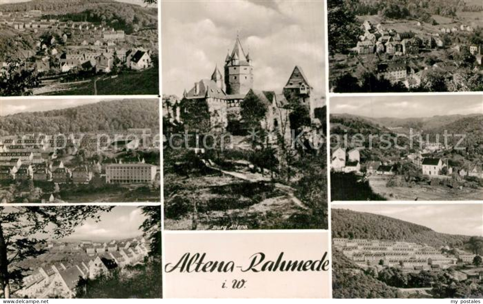 73560292 Rahmede Schloss Panoramen Rahmede - Altena