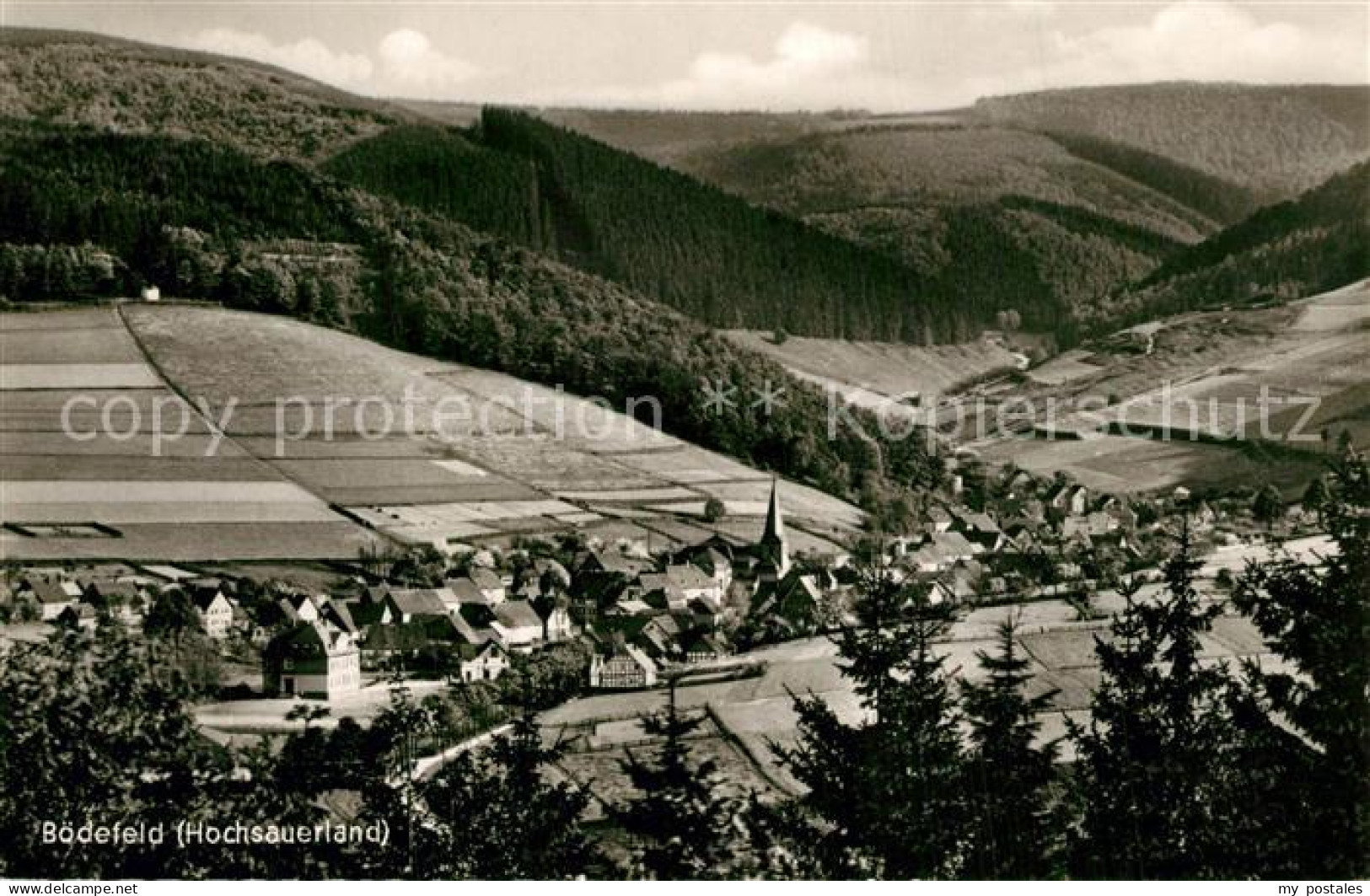 73560290 Boedefeld Panorama Boedefeld - Schmallenberg