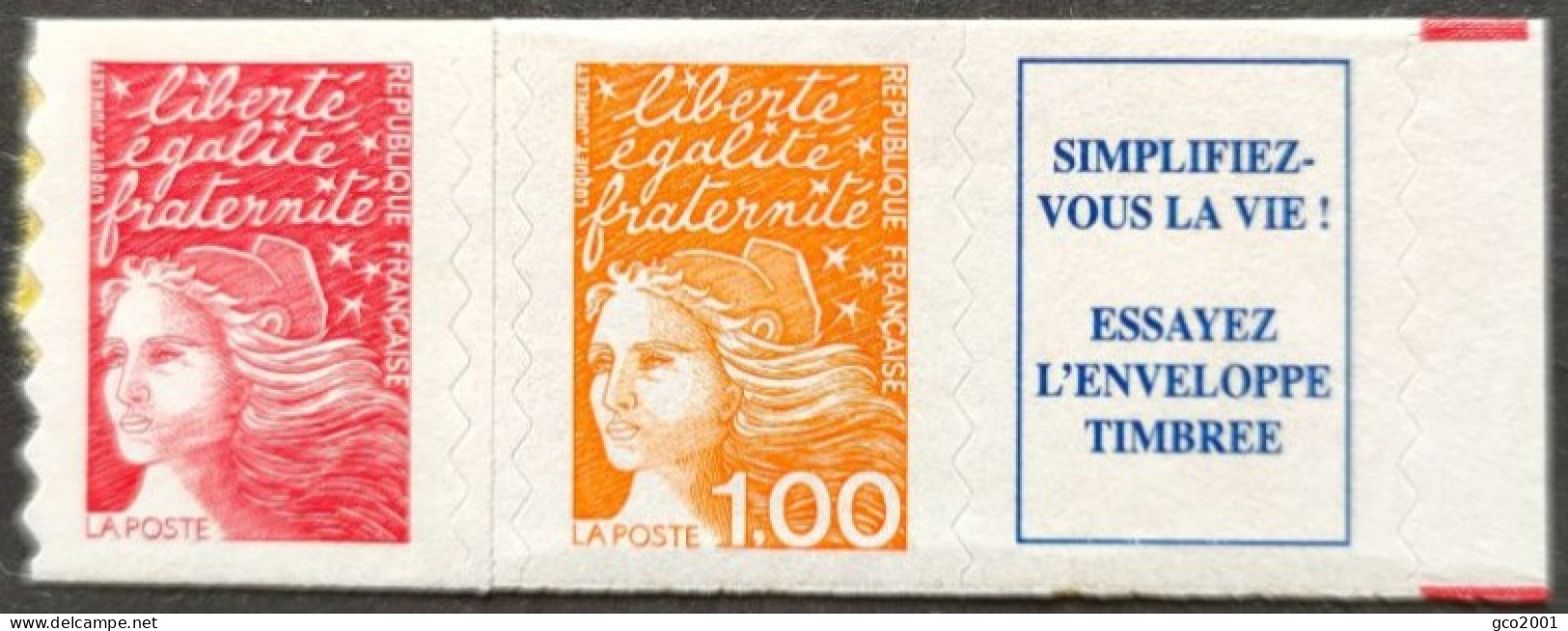 FRANCE / YT 3101 B / MARIANNE DE LUQUET / NEUF ** / MNH - 1997-2004 Marianne (14. Juli)