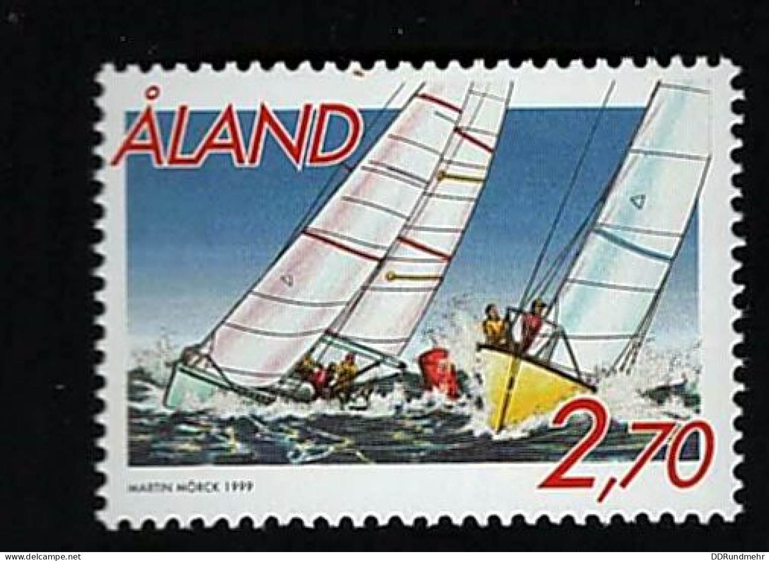 1999 Sailsport Michel AX 158 Stamp Number AX 158 Yvert Et Tellier AX 158 Stanley Gibbons AX 154 AFA AX 158 Xx MNH - Ålandinseln