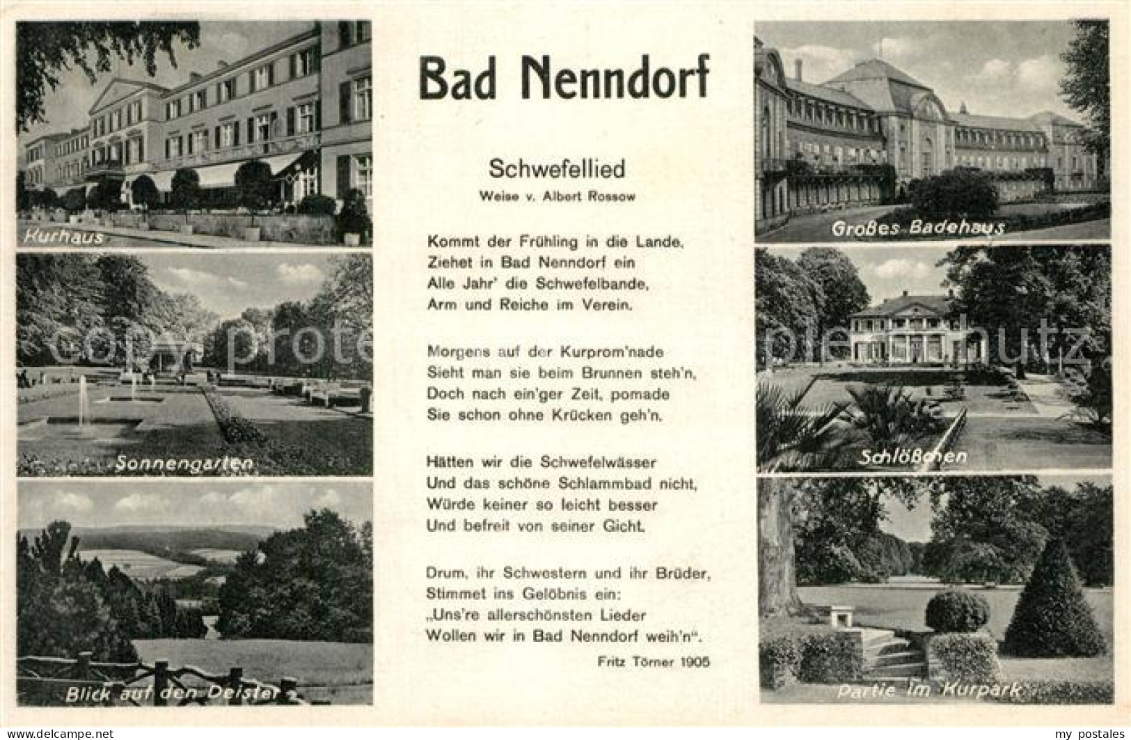 73559635 Bad Nenndorf Schwefellied Kurhaus Sonnengarten Badehaus Schloesschen Ku - Bad Nenndorf