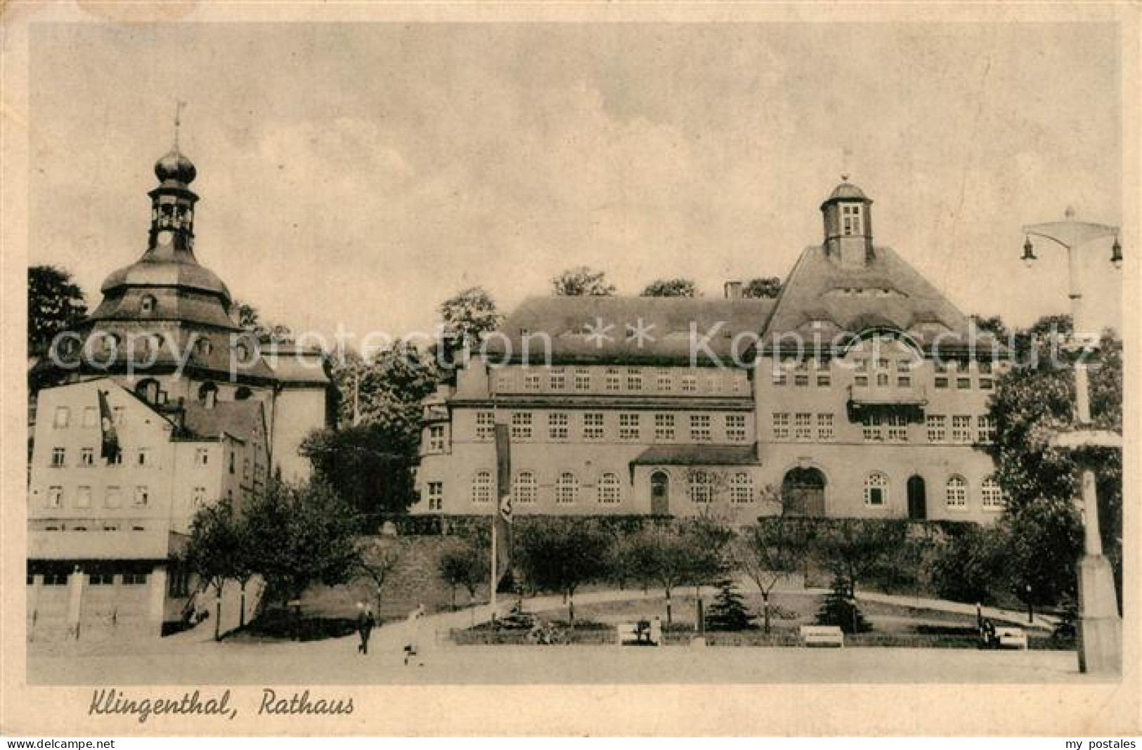 73559633 Klingenthal Vogtland Rathaus Klingenthal Vogtland - Klingenthal