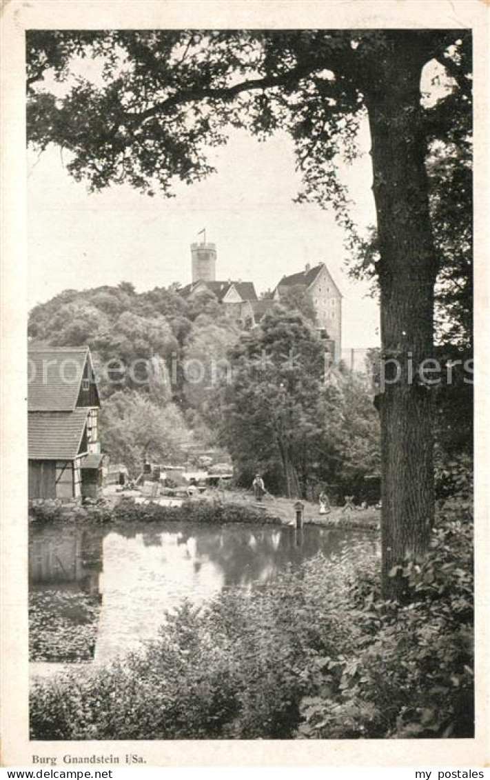 73559578 Gnandstein Blick Zur Burg Gnandstein - Kohren-Sahlis