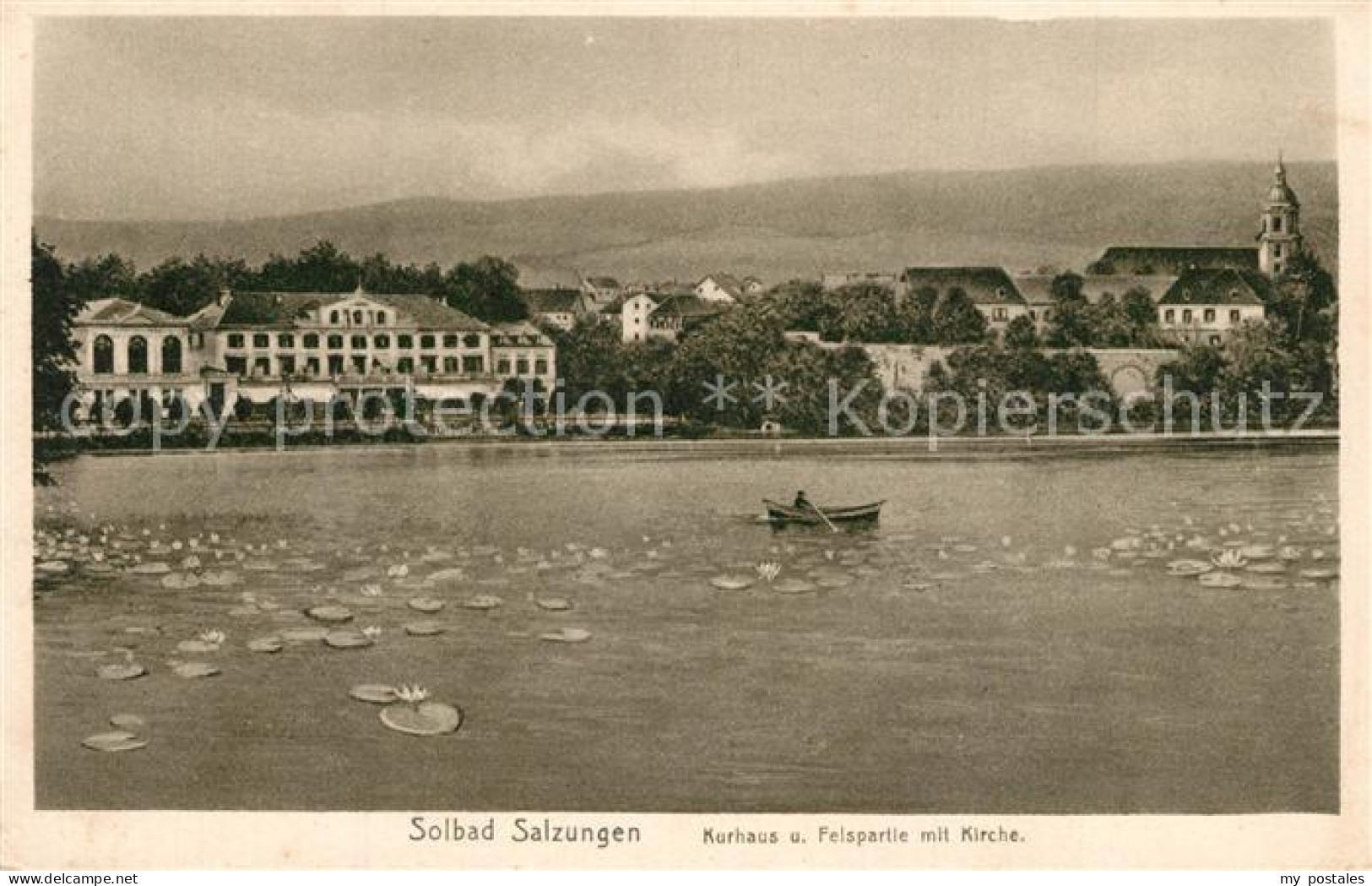 73559564 Bad Salzungen Kurhaus Und Felspartie Mit Kirche Bad Salzungen - Bad Salzungen