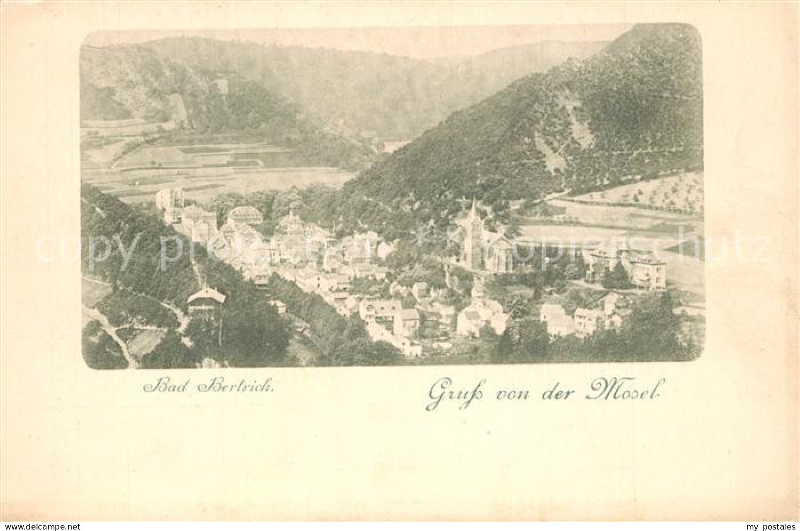 73559536 Bad Bertrich Panorama Moseltal Bad Bertrich - Bad Bertrich