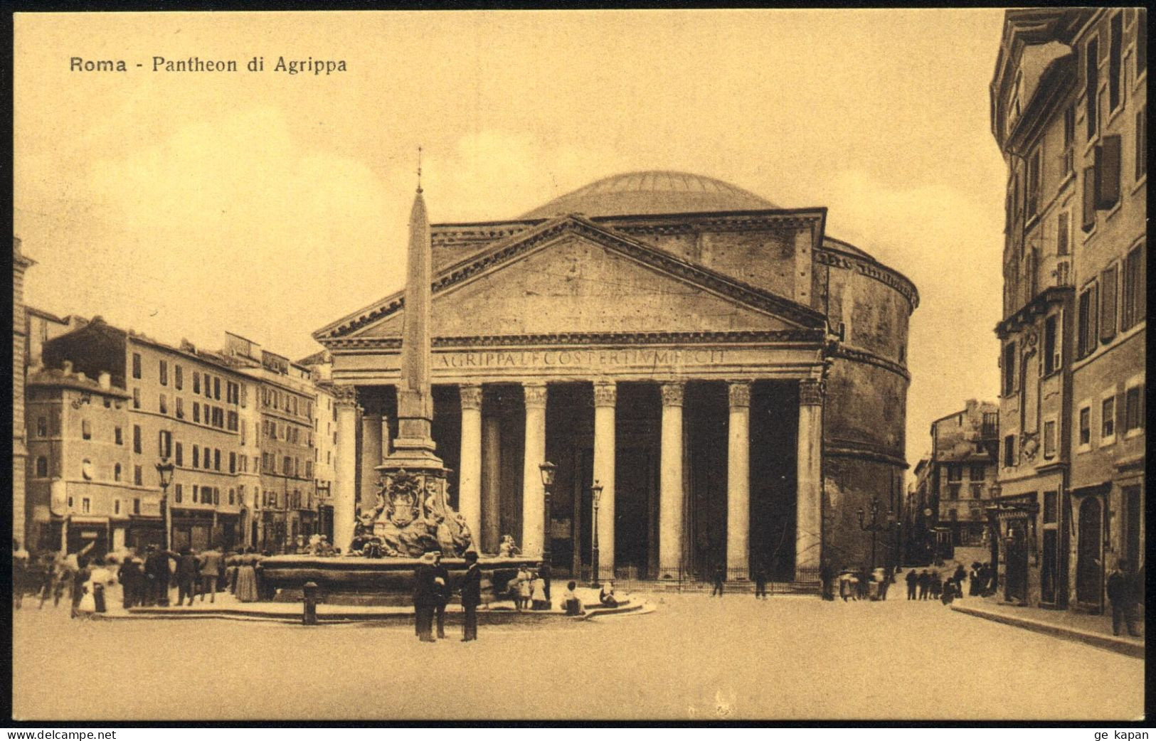 ITALY ROME Pantheon Di Agrippa - Panteón