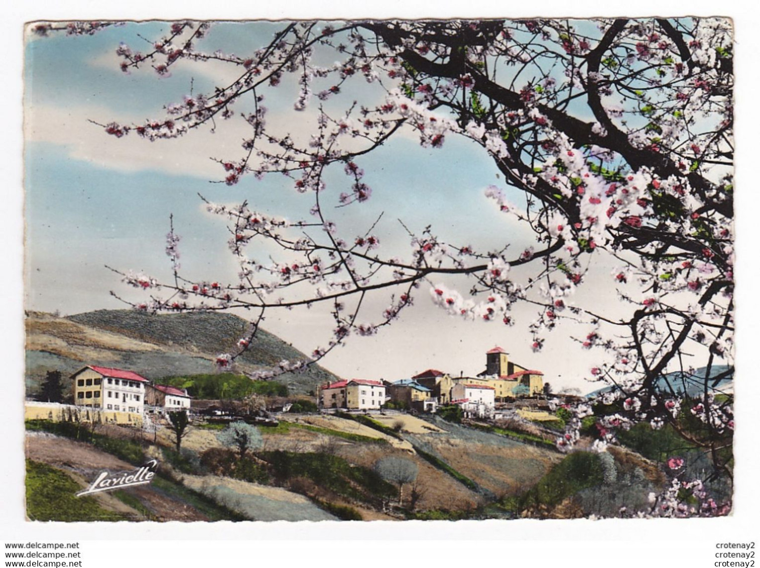 64 Pays Basque N°1572 Le Village De BIRIATOU Vu Depuis L'Espagne Au Printemps L. Lavielle édit Biarritz - Biriatou